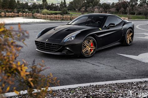 Maybe you would like to learn more about one of these? Stunning Black Ferrari California T With AG Luxury Wheels - GTspirit