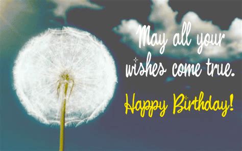 May All Of Your Wishes Come True Happy Birthday Pictures Photos And