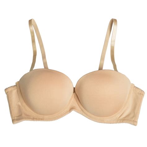 Super Boost Push Up Bra Thick Padded Support Multiway Strapless