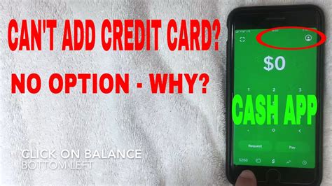 There is a fee to use a credit card. Can't Add Credit Card Cash App? No Option - Why? 🔴 - YouTube
