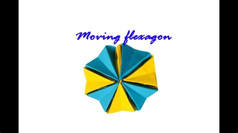 How to make moving paper flexagon step by step || flexagon ...