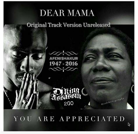 Tupac Shakur Dear Mama Songtext
