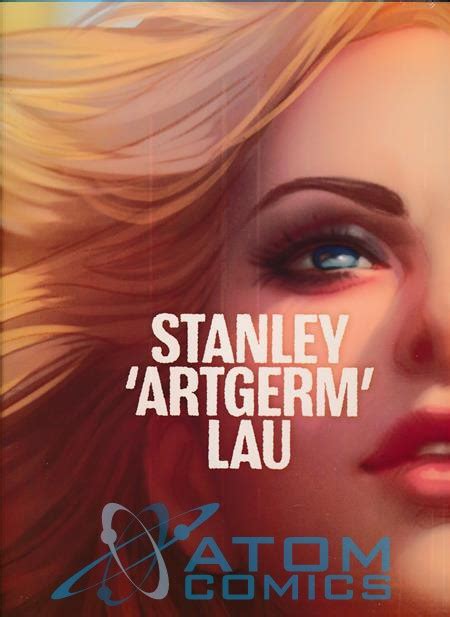 Dc Poster Portfolio Stanley Artgerm Lau Tp Atom Comics
