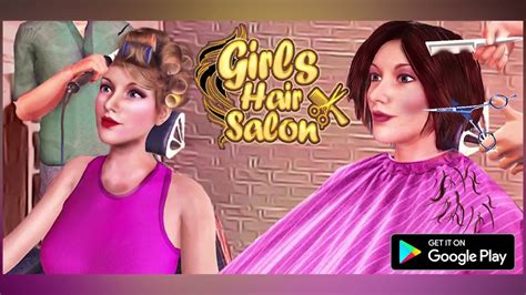 Girls Haircut Hair Salon Hairstyle Games 3D YouTube