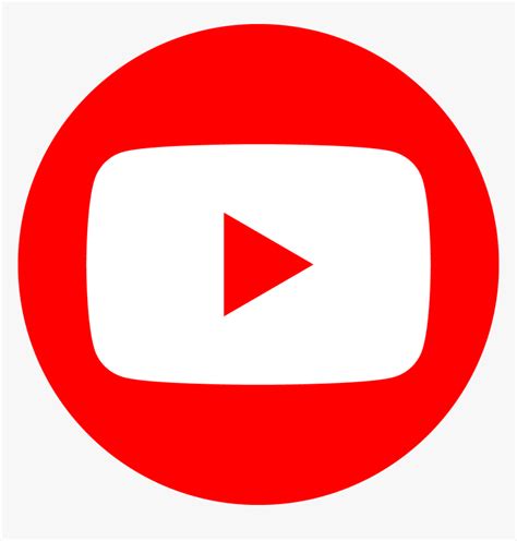 Youtube Red Circle Youtube Circle Icon Png Transparent Png