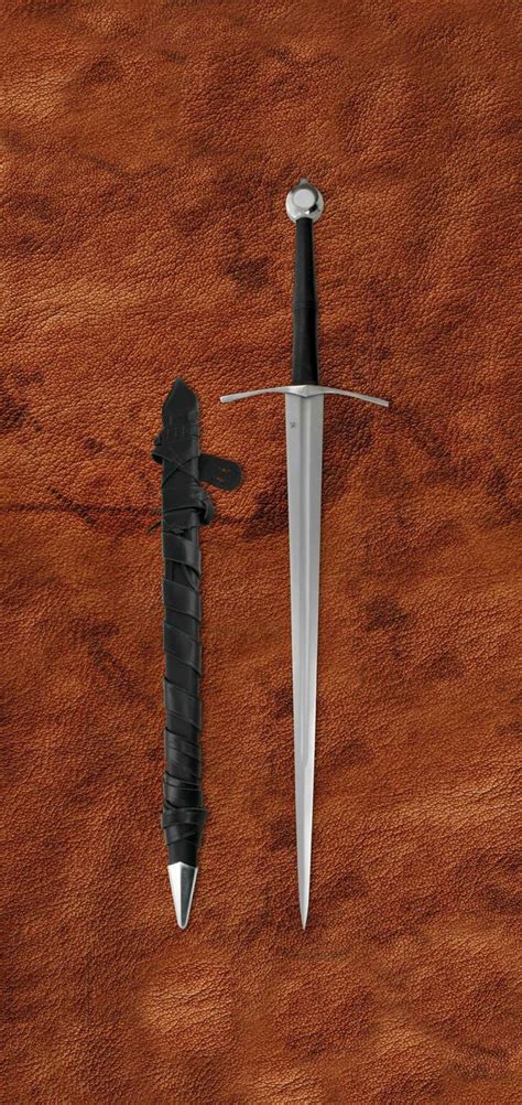 The Medieval Knight Bastard Sword 1329 Scabbard Darksword Armory