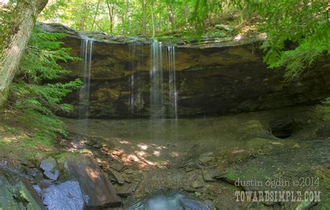 Jenny Branch Falls Tennessee Scotts Gulf Waterfall Nature Photography