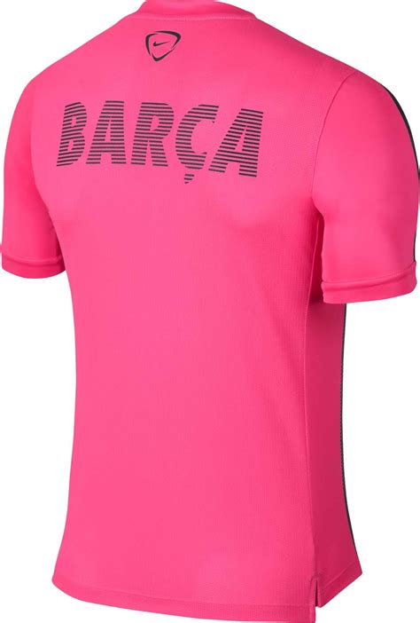 New Fc Barcelona 2015 Training And Pre Match Shirts Released Footy