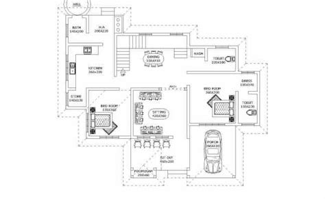 4 Bhk Home Map By Architect Kerala House Design Independent House