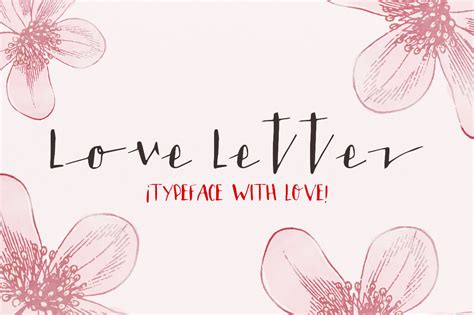 Love Letter Font By Noe Araujo Thehungryjpeg