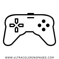 Dibujo De Gamepad Para Colorear Ultra Coloring Pages