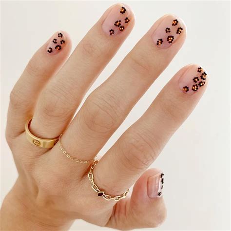 samfucile instagram photos and videos leopard print nails nail polish trends nail trends