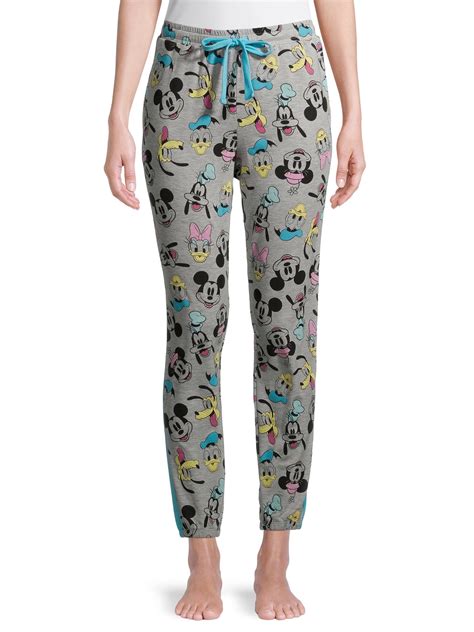 Mickey Mouse Womens And Womens Plus Disney License Joggers