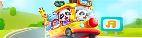 Baby Pandas School Bus Play Educational Game For Free
