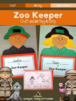 Download, print and use them in a variety of ways (or you can download just the list of. Zoo Keeper Craft and Writing Activity by Teaching ...