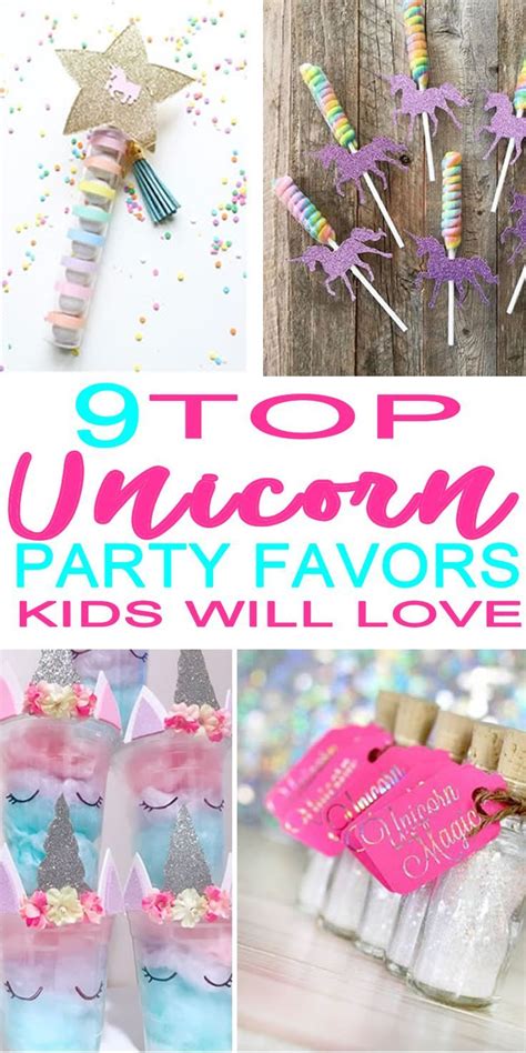 Unicorn Party Favor Ideas The Coolest And Most Magical Party Favors