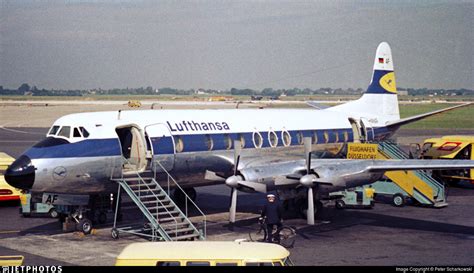 D Anaf Vickers Viscount 814 Lufthansa Peter Scharkowski Jetphotos
