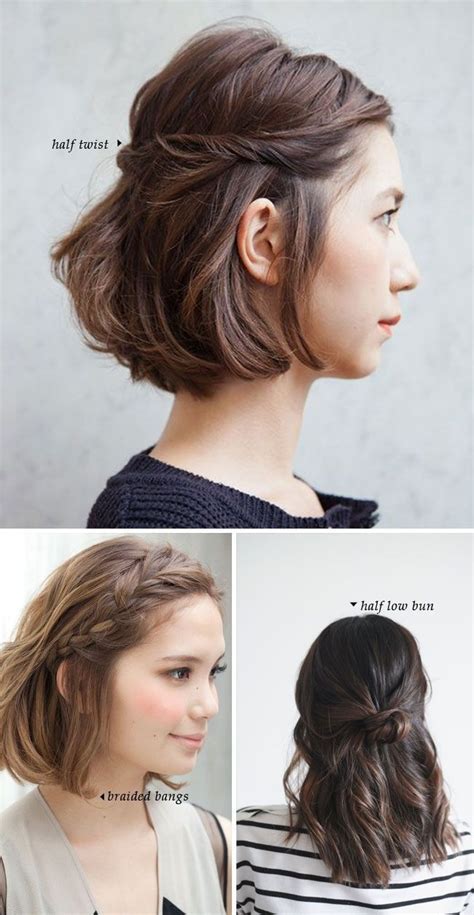 Simply style your hair with a beautiful scarf or head wrap. Work Hairstyles For Short Hair - Wavy Haircut