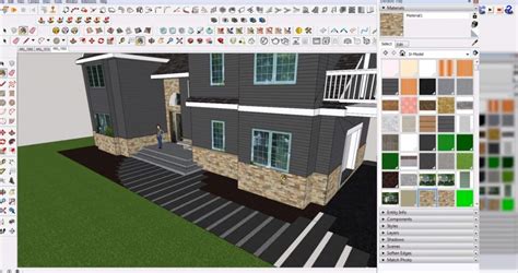 How To Add Materials In Sketchup