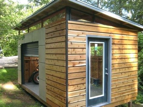 Studio Shed With Bathroom Pertaining To Prefab Modern Sheds And