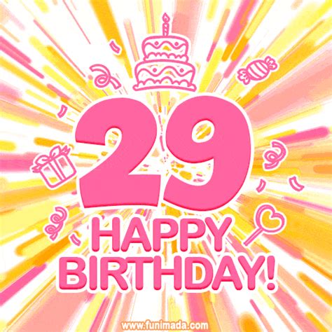 Happy 29th Birthday Animated S