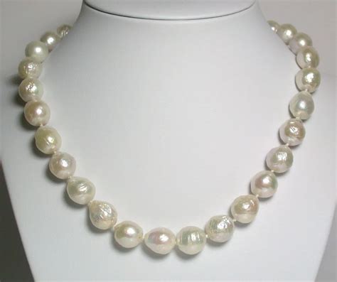 New Huge Natural Aaa Mm South Seas Kasumi White Pearl Necklace