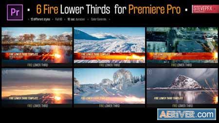 Breaking news opener for premiere pro. Videohive Fire Lower Thirds 24286230 Free