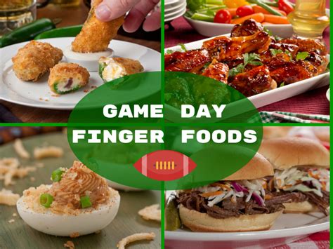 Click on the link below each image to view the full recipe. Finger Foods: 14 Game Day Recipes | MrFood.com