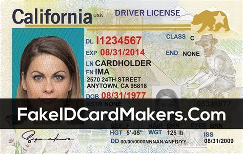 California Drivers License Template Psd Drivers License Drivers