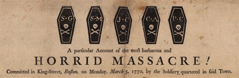 ‘the Boston Massacre Review Colonial Bostons Civil War Wsj