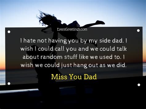 25 I Miss You Dad Quotes And Messages With Images Events Greetings