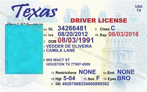 Free Fake Id Templates Online Of Free Printable Licenses And Id Cards