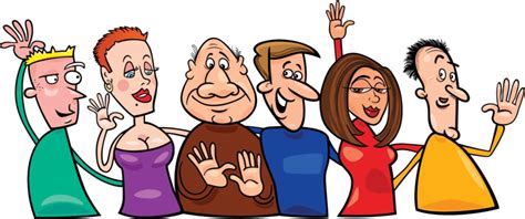 Laughing People Happy Group Fun Vector Happy Group Fun Png And