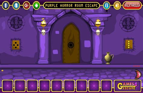 Игра Purple Horror Room Escape Онлайн