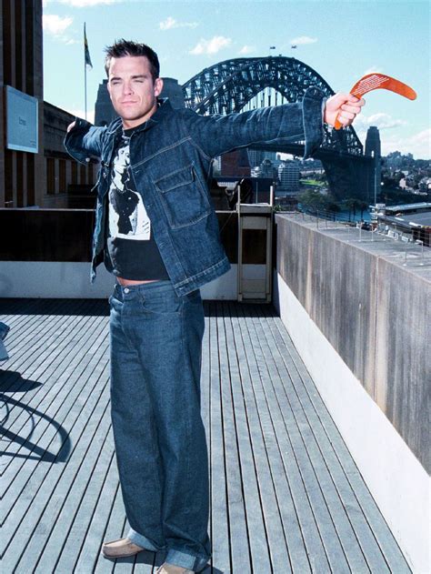 12 Throwback Robbie Williams Looks That Prove Hes A Low Key Fashion
