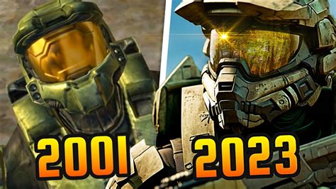 Evolution Of Halo Games 2001 2022 Youtube