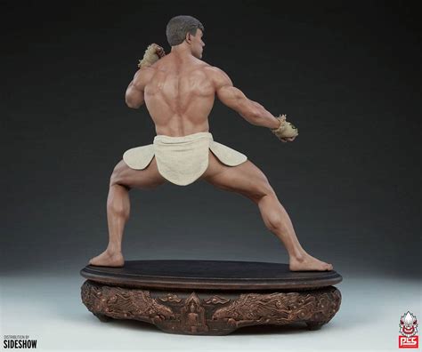 Statue Jean Claude Van Damme Muay Thai Tribute 57cm Figurines Cinéma