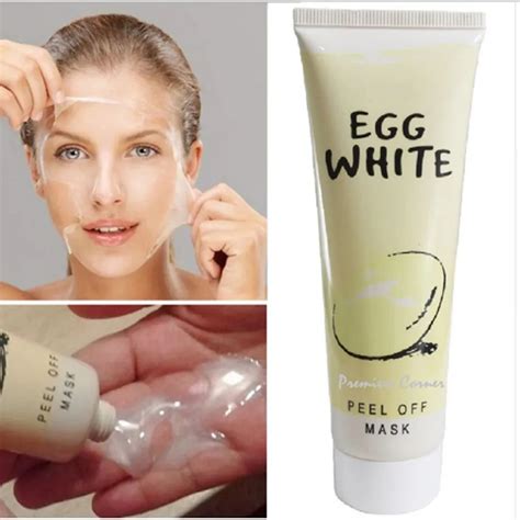 1pcs New Egg White Peel Off Face Mask Pore Blackhead Remove Mistine