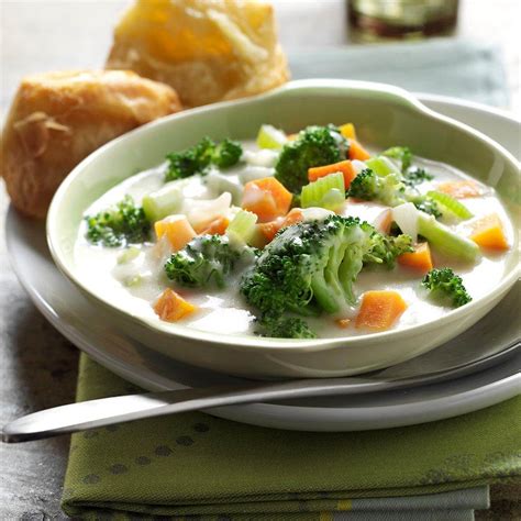 Best Broccoli Soup Recipe Taste Of Home