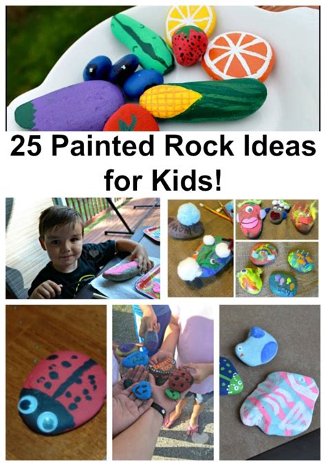 25 Painted Rock Ideas For Kids