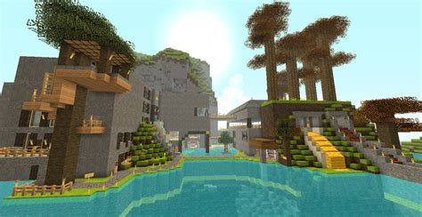 This house focuses on giving you a summerish feeling. minecraft mountain castle ideas - Google Search ...