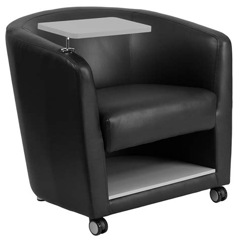 Tablet arm chairs provide the perfect balance between seating and the convenience of having a look for tablet arm chairs from top brands such as virco, balt, kfi seating, ki, nps and smith. Tablet Arm Barrel Chair