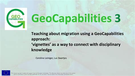 Geocapabilities Video Presentations Published 2 Geocapabilities