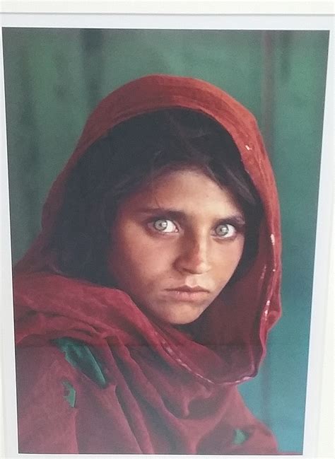 Original Steve Mccurry Afghan Girl 1984 Photograph Print Nat