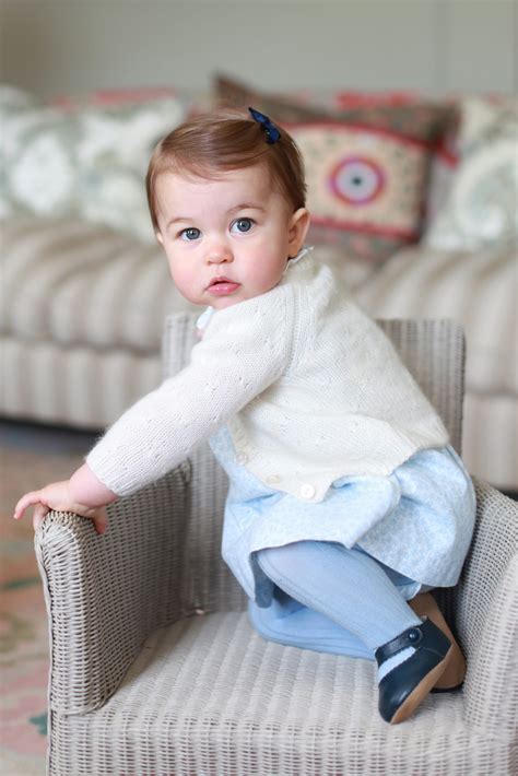 Princess Charlotte Gets New Photos For First Birthday Time