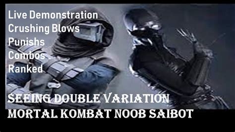 Mortal Kombat 11 Noob Saibot Combos Crushing Blow Online Noob Saibot