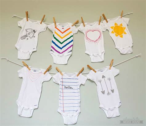 You will find many baby shower ideas such as how to decorate a room, where to buy baby shower party supplies and great tips on saving money with. Create Baby Bodysuits for a Baby Shower or Gift