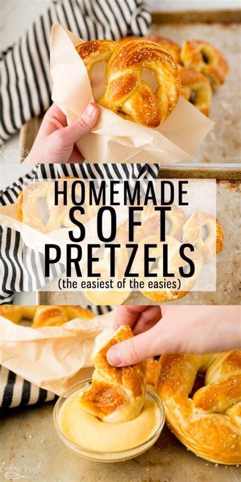 Homemade Soft Pretzels Recipes Homemade Soft Pretzels Homemade Recipes