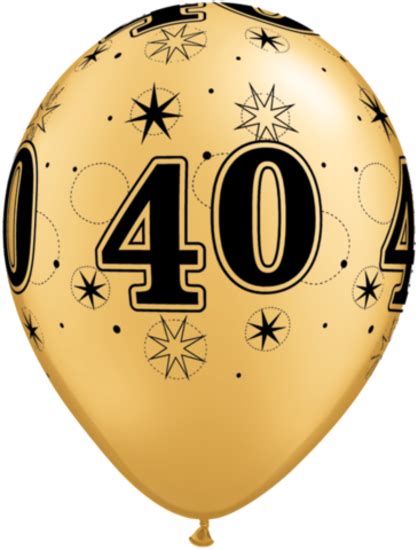 40th Birthday Balloons 40th Party Supplies Au