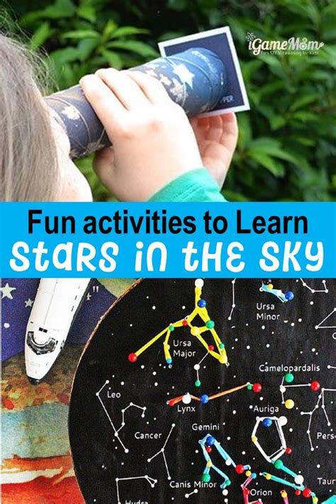Fun Activities For Kids To Learn Stars And Constellations